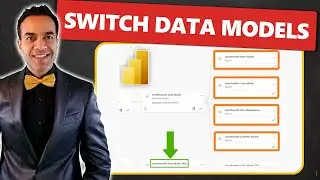 Как переключить отчеты Power BI 📊 на другой набор данных или модель (без перестройки!)