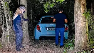 CARRO ABANDONADO NO M4T0 DEU CONFUSÃO - SPIRITBOX