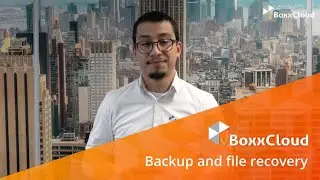 Backup and file recovery - vBoxxCloud
