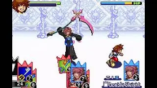Marluxia Final Boss Phase 1 (GBA Chain of Memories)