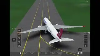 A350 takeoff in İstanbul airport(Infinite Flight simulator)