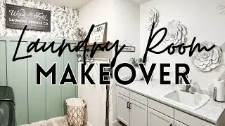 *NEW* DECORATE WITH ME 2022 | Laundry room decor & makeover!