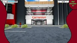 Centre commercial Carrenion, j'ouvre la boutique de jeux (Mall Simulator)