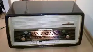 Nordmende Parsifal 1958 tube radio test