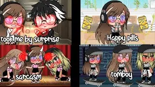 It took me by surprise
➳ Happy pills ➳ Sarcasm ➳ Tomboy ➳ ✰GLMV✰Especial de Natal e Ano Novo