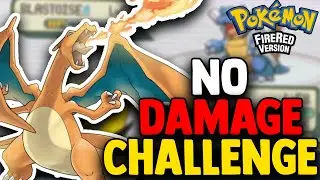 Can I Beat Pokemon FIRERED WITHOUT TAKING DAMAGE? (Pokemon Challenge)