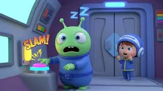 Among Us Sleepy Alien Closed the Wrong Door | Nursery Rhymes for Kids & Baby Songs