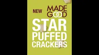 MadeGood's New Star Puffed Crackers