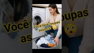 Lava e Seca! #dicas #lavaeseca #curiosidade #roupas #maquinadelavar #video