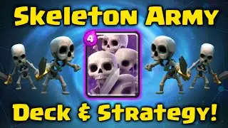 Clash Royale &mdash; лучшая колода скелетов и стратегия атаки для новичков на арене 1 и 2