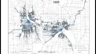 Evolution of the Twin City Rapid Transit Streetcar System (1880-1954)