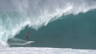 Joaquin Del Castillo at Pipeline, Dec. 30th 2019