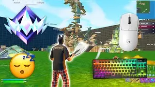 Fortnite 1v1 With Every Gun👑Apex Pro TKL Keyboard ASMR😴 Best Mouse & Keyboard Settings 540hz