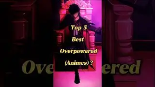 ❓Top 5 Best Overpowered MC Animes ? #anime #tamil #top5 #goku #cruncyroll