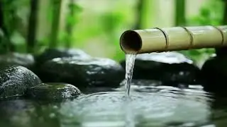 Sleep Sounds Bamboo Water Fountain | Also for Studying & Focus | White Noise 10 Hours