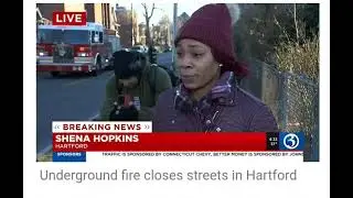 johnnyreporting on scene on time. laurel st understand fire small explosion.  Hartford laurel st