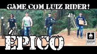 Airsoft &Eacute;pico com Luiz Rider, Marshall, Nicolas e Manu Rider :)