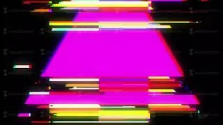 Triangle Glitch shape design motion graphic.