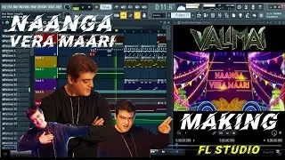 Naanga Vera Maari Song | Making | FL Studio | Valimai BGM | SM Music Tech | FLP | Yuvan Shankar Raja
