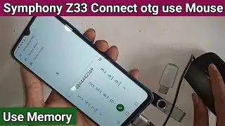 Symphony z33 otg Test // use Mouse and Memory card