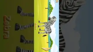 🦓 Zebra Puzzle for Kids| Learning for Toddlers |Solve the Zebra! #lion #educationalvideos #kids