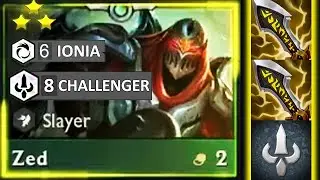 8 CHALLENGER 6 IONIA ZED ⭐⭐⭐FULL CRIT IS BROKEN