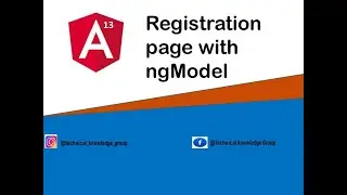 Registration form with ngModel in Angular 13 and Bootstrap
