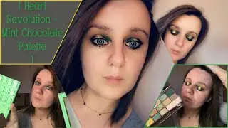 I Heart Revolution Mint Chocolate Palette | Chocolate Collection | Look 1| tazwells12