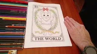 Coloring The World Tarot Card – Full Harmonious Art Session