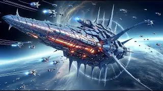 A Colossal Alien Warship Leading a Massive Interstellar Fleet as It Enters Planetary  Sci-Fi | HFY