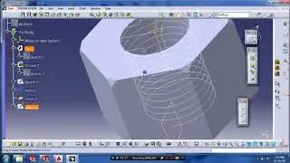 #Internal helical thread in CATIA V4_V5_V6