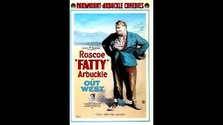 Out West, Fatty Bistro, Roscoe Arbuckle, Buster Keaton 1918