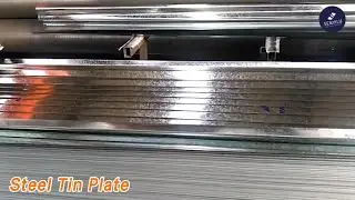 Corrugated Steel Tin Plate Annealing ASTM SPTE / ETP 0.14 - 6.0mm Thickness