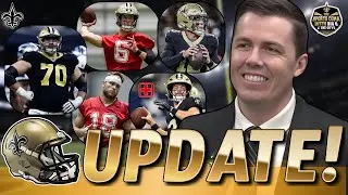Saints OTAs Update: Trevor Penning Moves to Guard & Saints&rsquo; QB room look