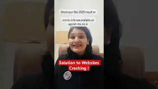 UGC NET RESULT OUT 2025 Solution to Websites crashing ! #pwugcnet #ugcnetresult2025