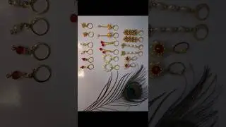 Gold-Plated Round lever-back spring hoop earring hooks,elegant handmade jewellery#youtubeshorts#diy
