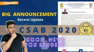 CSAB 2020 | BIG NEWS | Low Rank NIT IIIT Chance | JEE MAIN 2020 Result