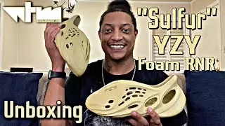 YEEZY FOAM RUNNER | SULFUR | Unboxing and Review | Sizing and On Foot Look | Warm Weather Vibes