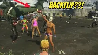 H1Z1 | NEW ROYALTY EMOTE!! (BACKFLIP)