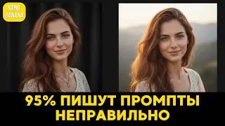 СТРУКТУРА ПРОМПТА - 1 УРОК | Как писать промпты, чтобы ИИ понимал | Nano Banana