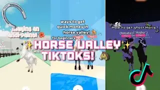 🐴 HORSE VALLEY TIKTOKS! ✨ *not mine* || #tiktok #roblox #horsevalley ||