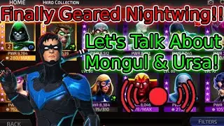 Let's See How Overpowered Nightwing Is! Chatting About Mongul And Ursa | Dc Legends