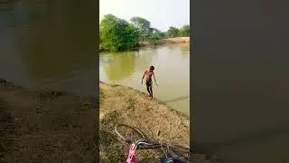 Jump in pond