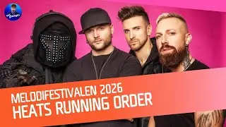 🇸🇪 Melodifestivalen 2026: порядок проведения всех забегов