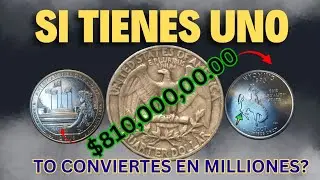 ¡Estas 5 Monedas Washington Quarter Podrían Hacerte Millonario! | ¡Revisa tu cambio ahora!
