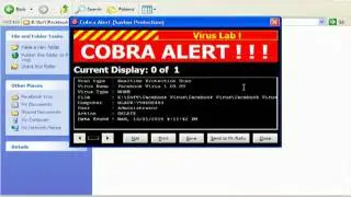 How to Scan Your..  'Virus Killer 2010' and 'Internet Alert 2010' eDitioN of (Cobra Anti-virus 2010)