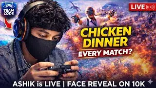 Every Match CHICKEN DINNER?😳| ASHIK Is Live BGMI Challenge🔥 #bgmi #shorts #bgmilive