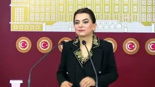 DEM Parti Grup Başkanvekili Gülistan Kılıç Koçyiğit, TBMM'de açıklama yapıyor #Canlı