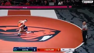Braeden Davis(PSU) Highlights vs Brandon Kaylor(ORST) 1/5/24 (Jeff Byers Audio)