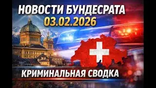 Новости Бундесрата, Швейцария — 3 февраля 2026 года. Криминальная хроника#новости #news